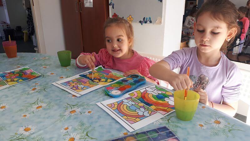 Opțional pictură grădiniță Arons, Str. Luminoasă Nr. 8, Sector 4, București 